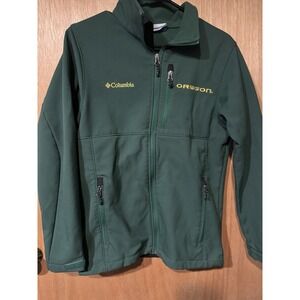Columbia Oregon Ducks Small Softshell Jacket